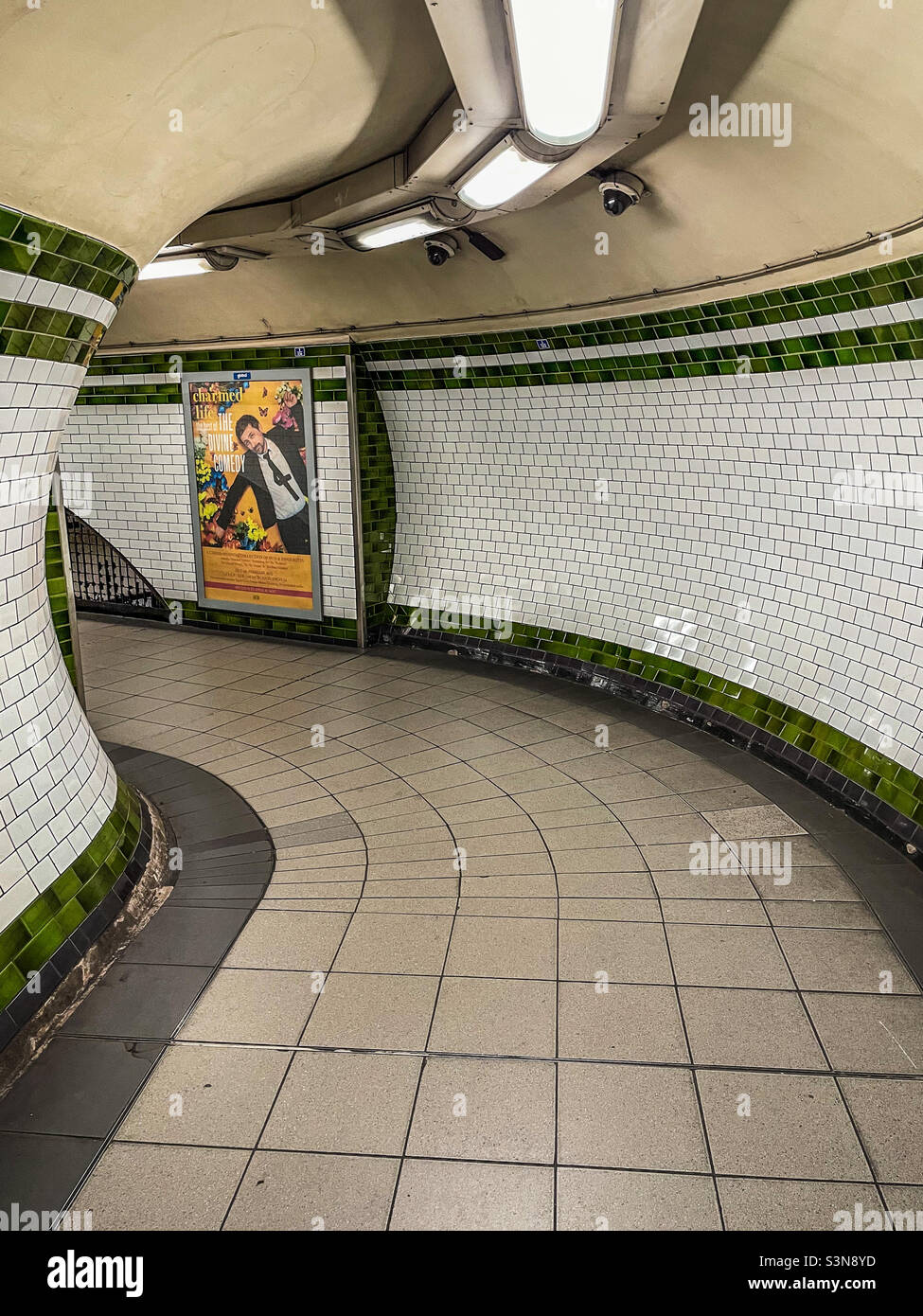 London Underground - Smartphone Captured Stock Image