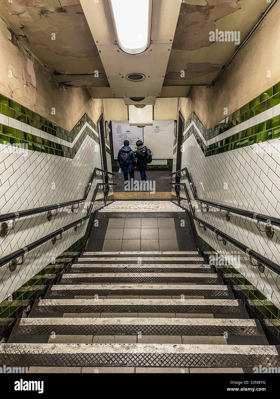 London Underground - Smartphone Captured Stock Image