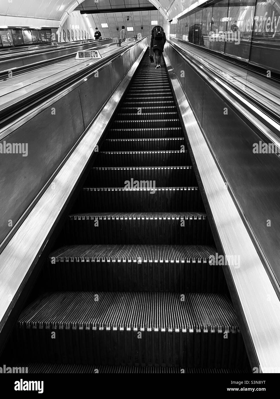 London Underground - Smartphone Captured Stock Image