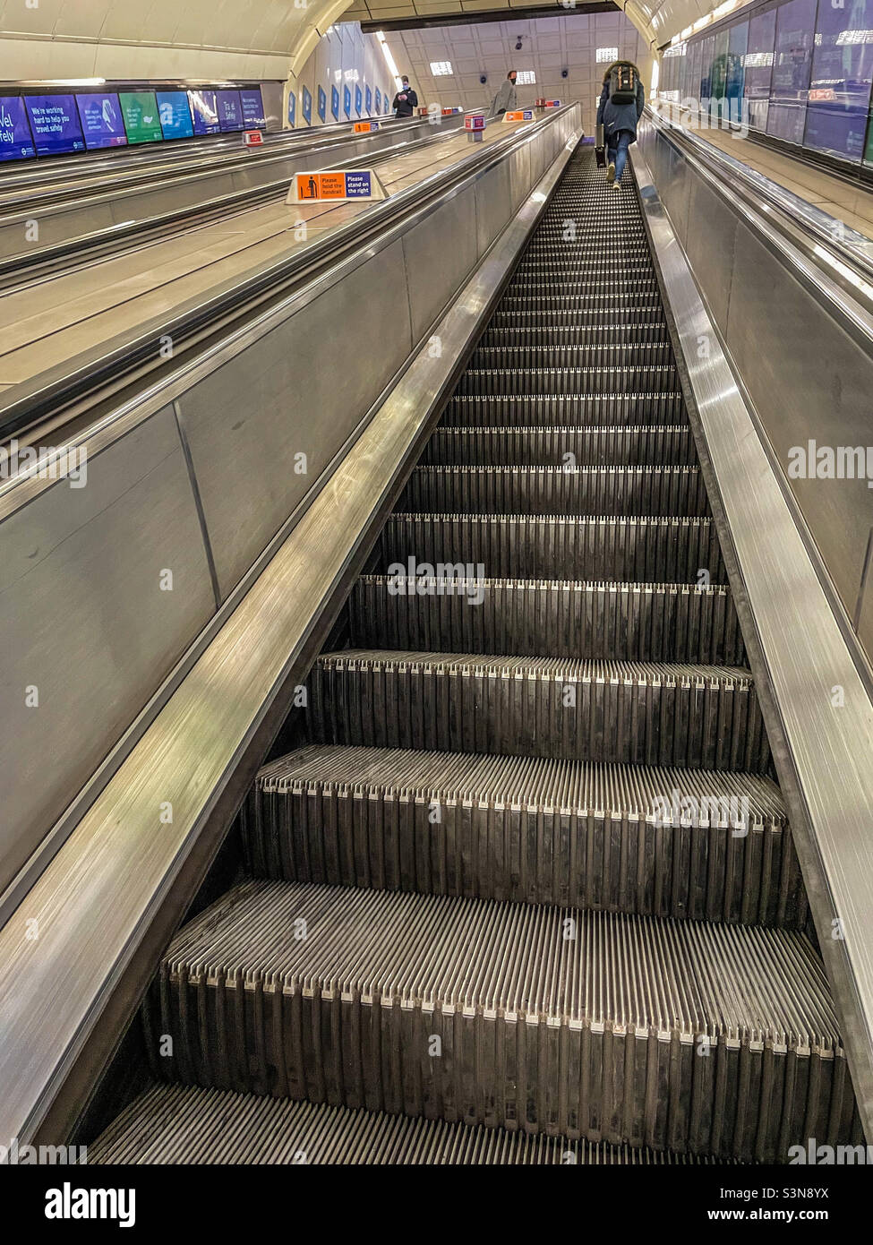 London Underground - Smartphone Captured Stock Image