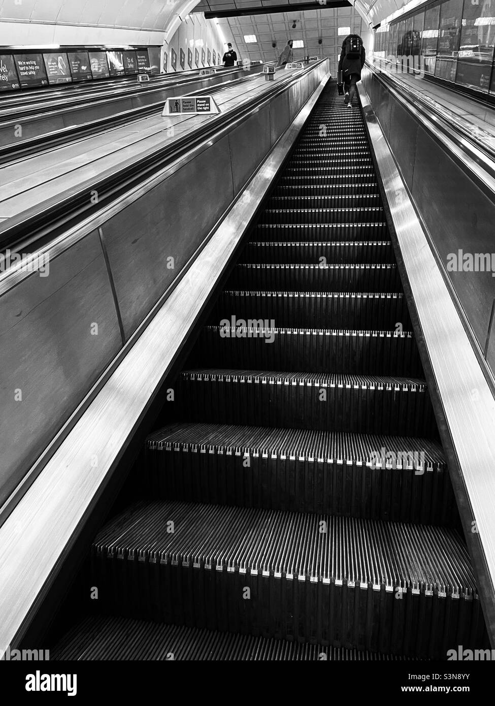 London Underground - Smartphone Captured Stock Image
