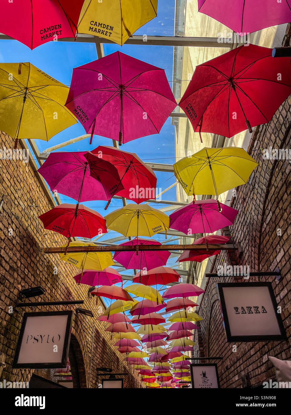 Camden market, London - Smartphone Captured Stock Image