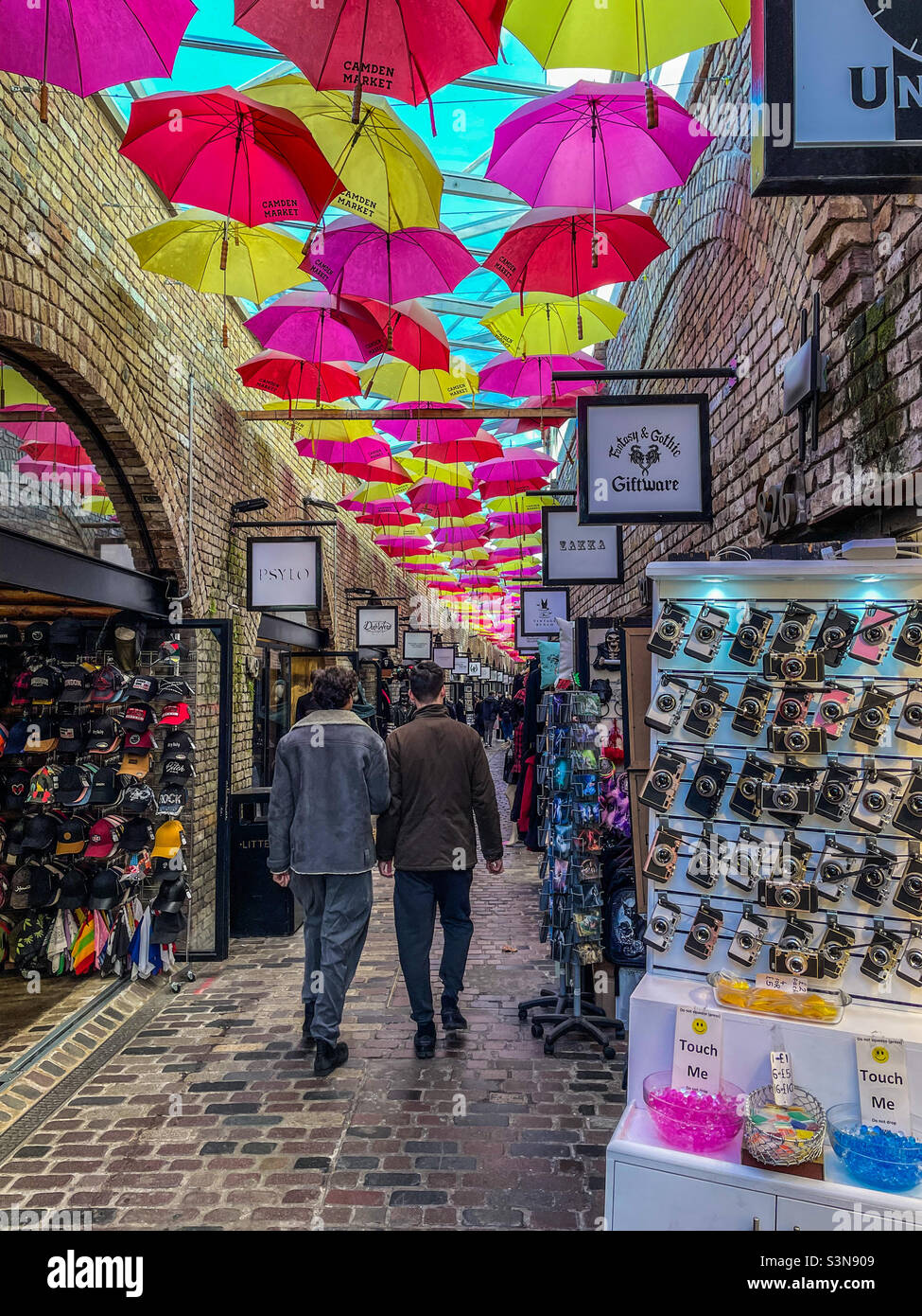 Camden market, London - Smartphone Captured Stock Image