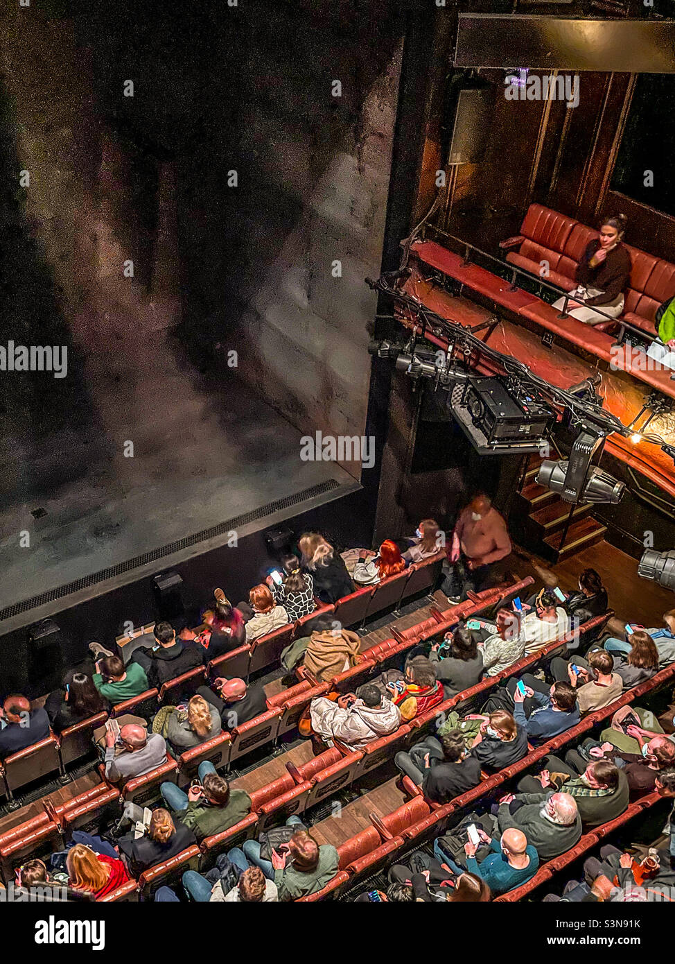 Royal Court theatre, London - Smartphone Captured Stock Image
