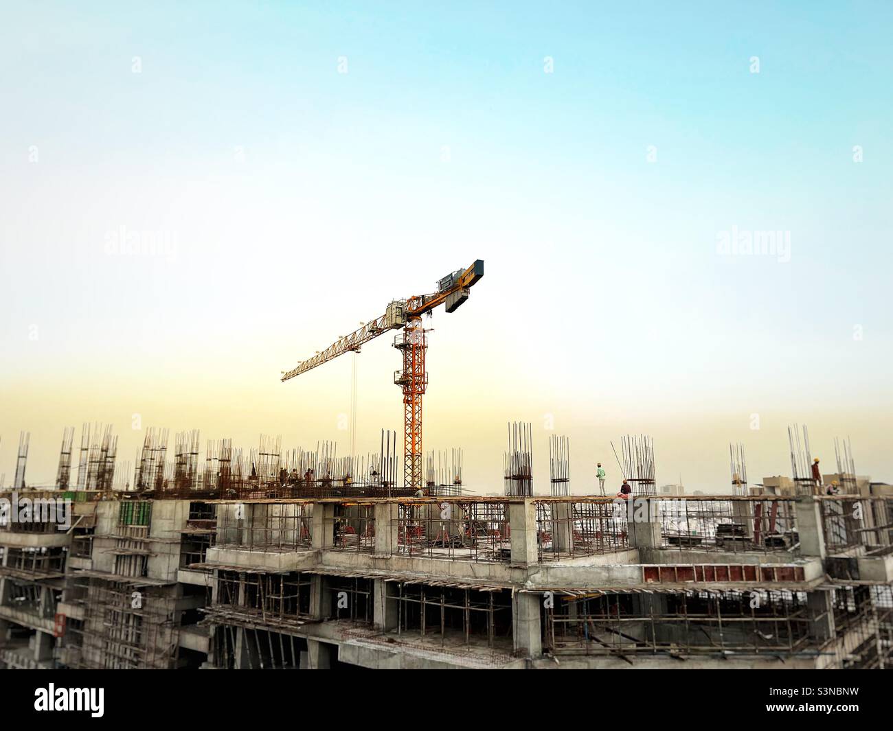 Hight of Success - Smartphone Captured Stock Image