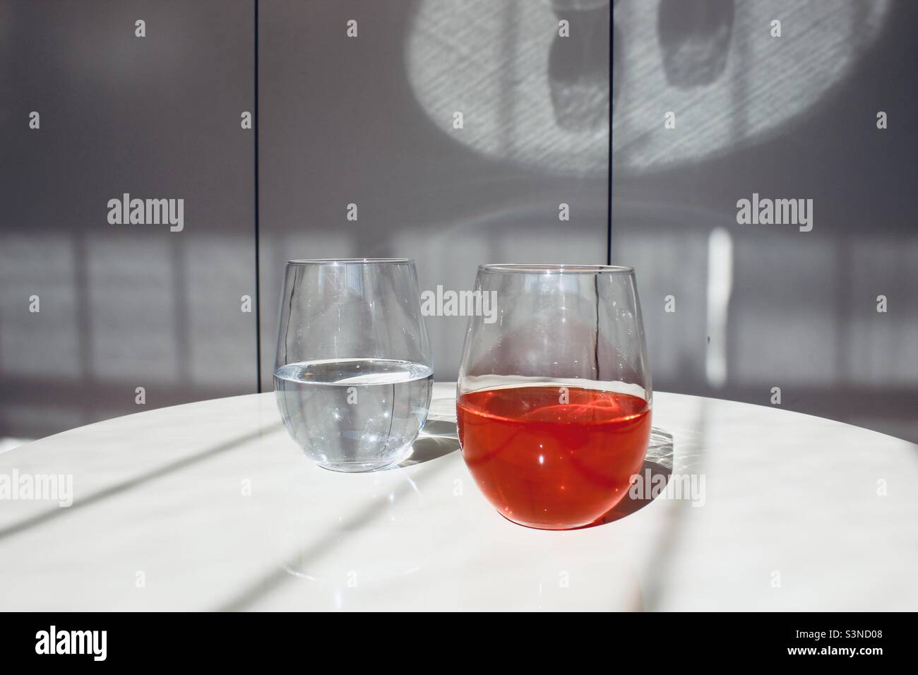 Colorful drinks - Smartphone Captured Stock Image