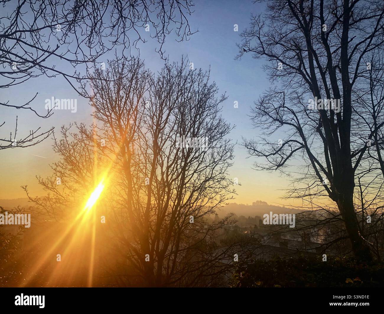 Sunrise - Smartphone Captured Stock Image