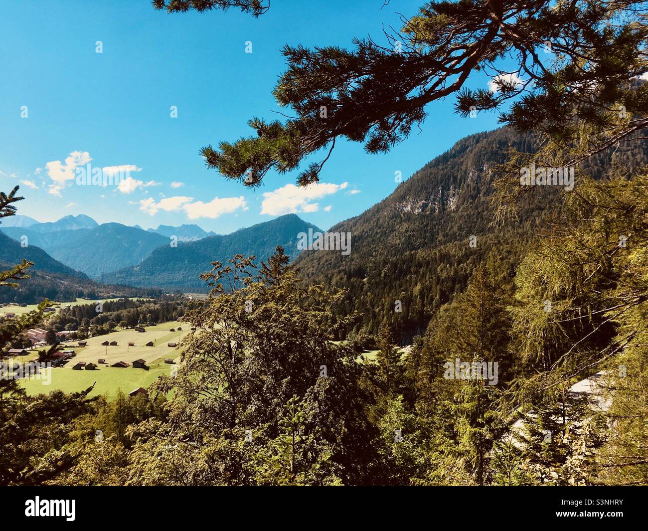 Blick nach Tirol Stock Photo