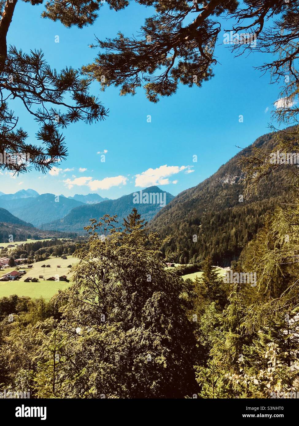 Blick nach Tirol Stock Photo