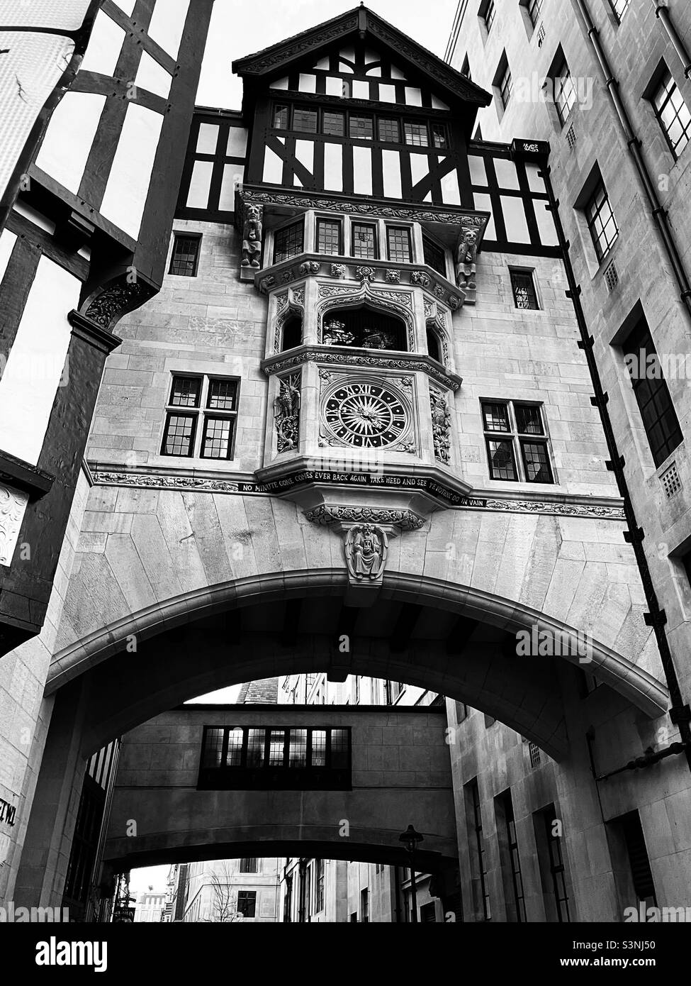 Liberty style of architecture Black and White Stock Photos & Images - Alamy