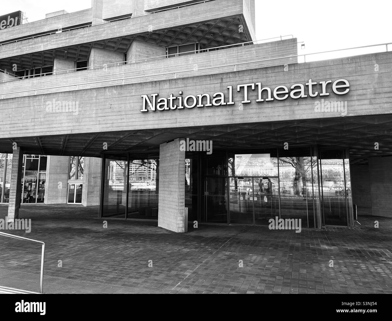 National theatre, London Stock Photo Alamy
