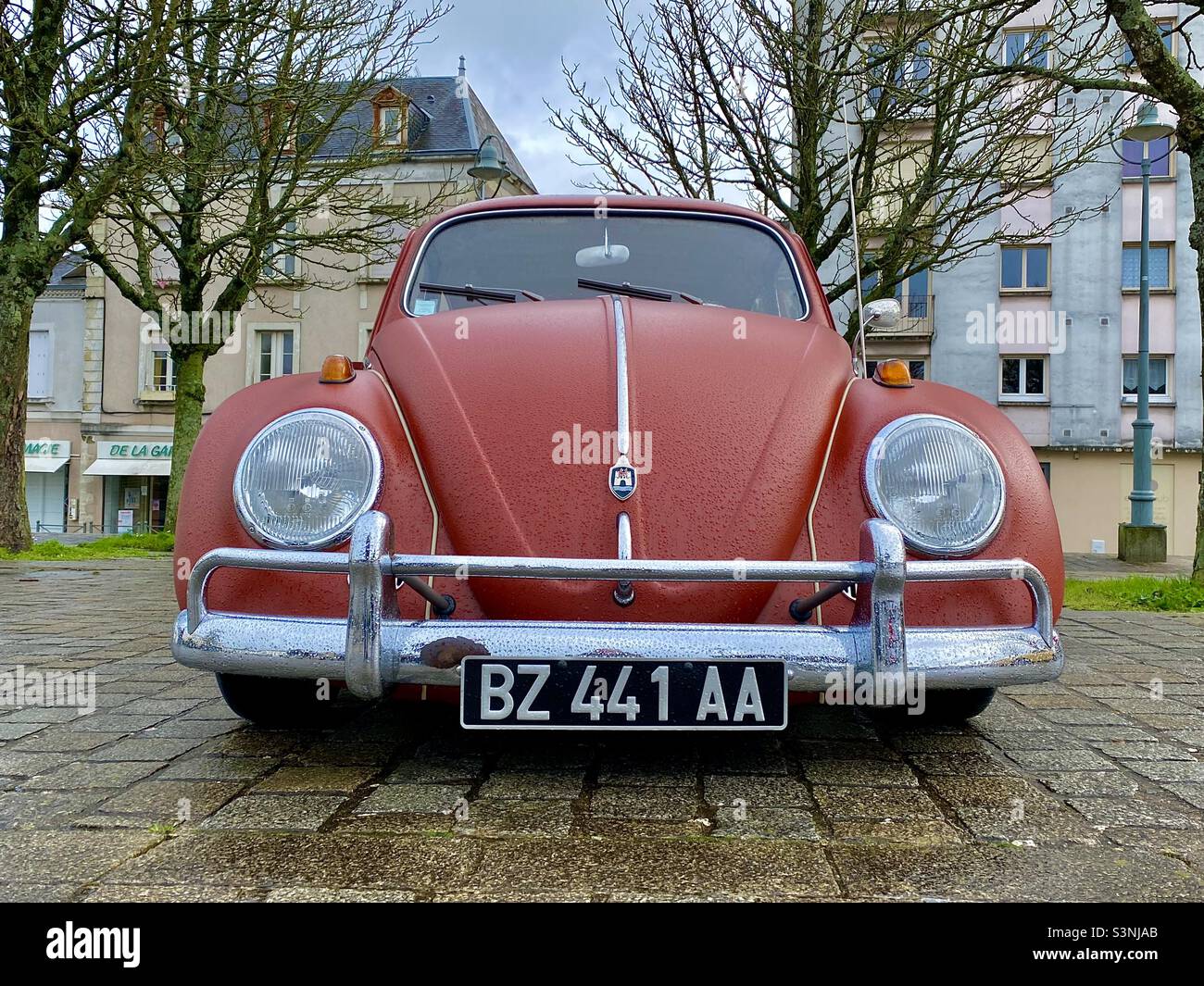 VW Beetle customized - Smartphone Captured Stock Image