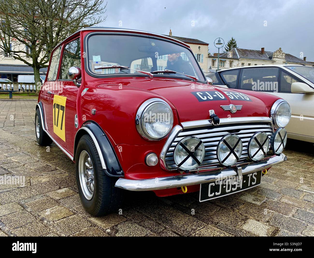 Mini Cooper - Smartphone Captured Stock Image