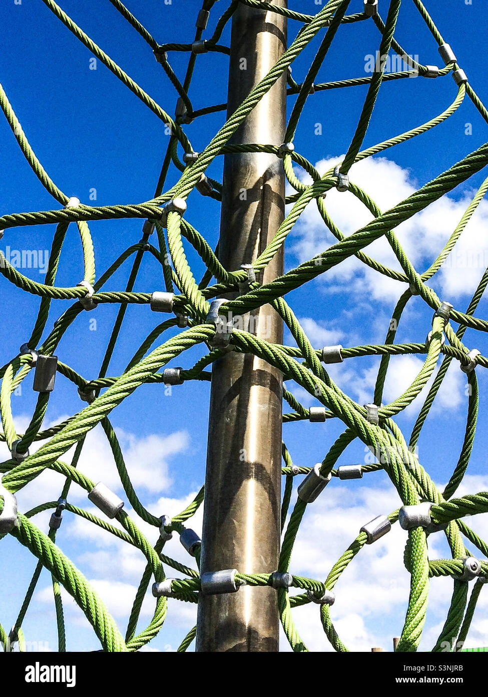 Kids climbing frame - Smartphone Captured Stock Image