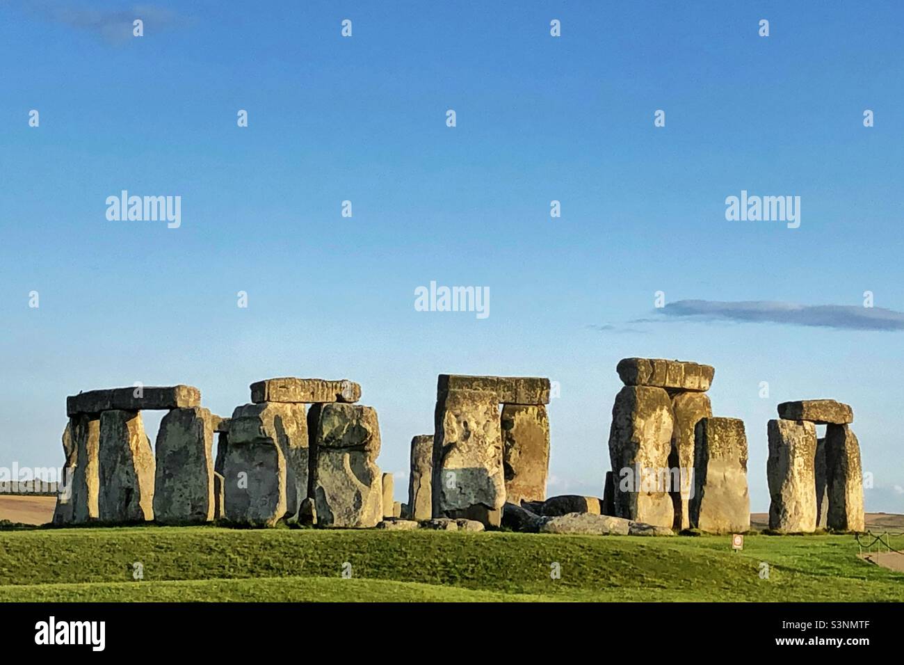Stonehenge in Wiltshire - Smartphone Captured Stock Image