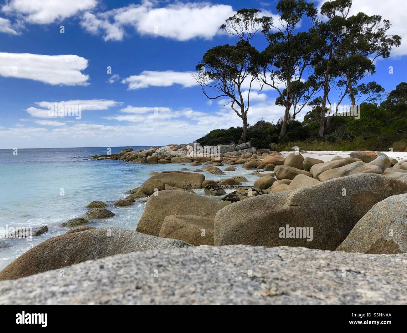 Binalong Bay, Bay of fire, Tasmania Stock Photo Alamy