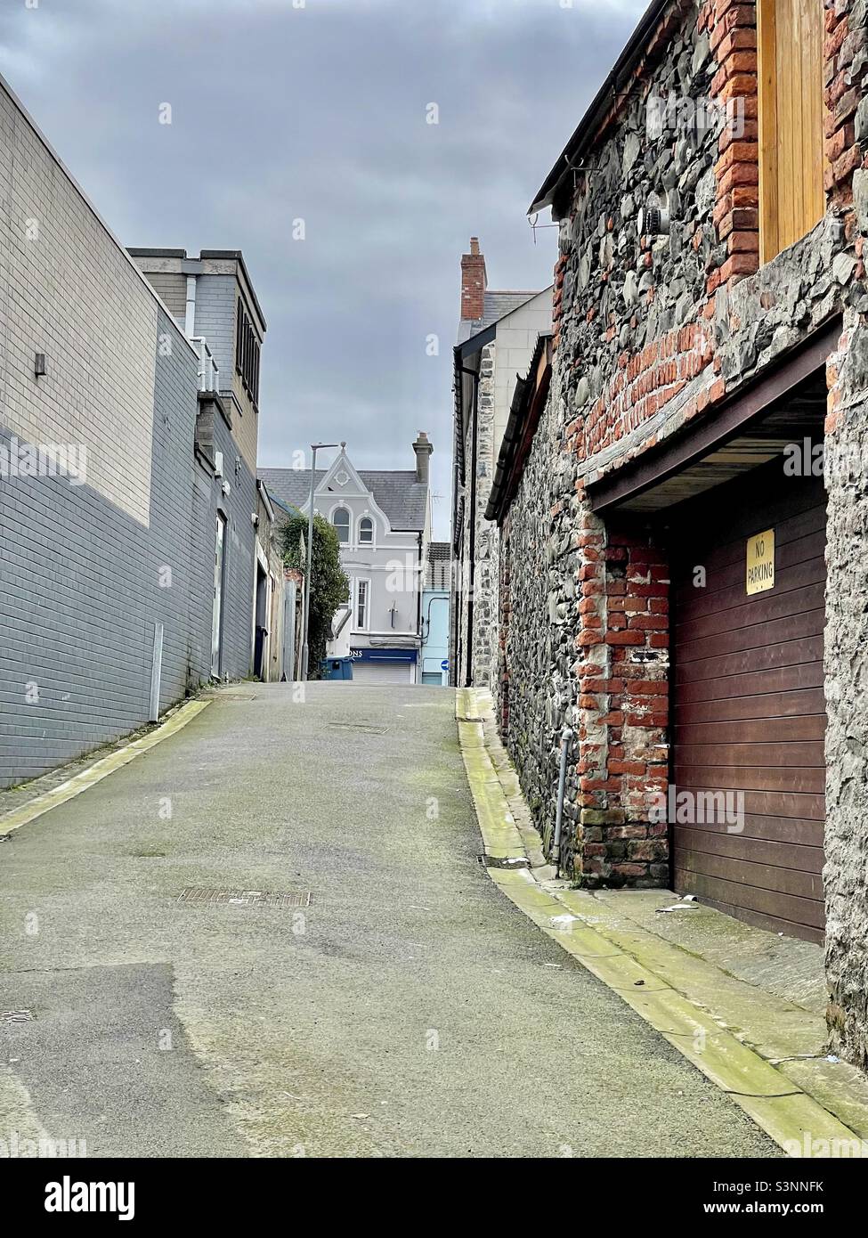 Town Hall Lane or Murder Lane, Donaghadee Stock Photo Alamy