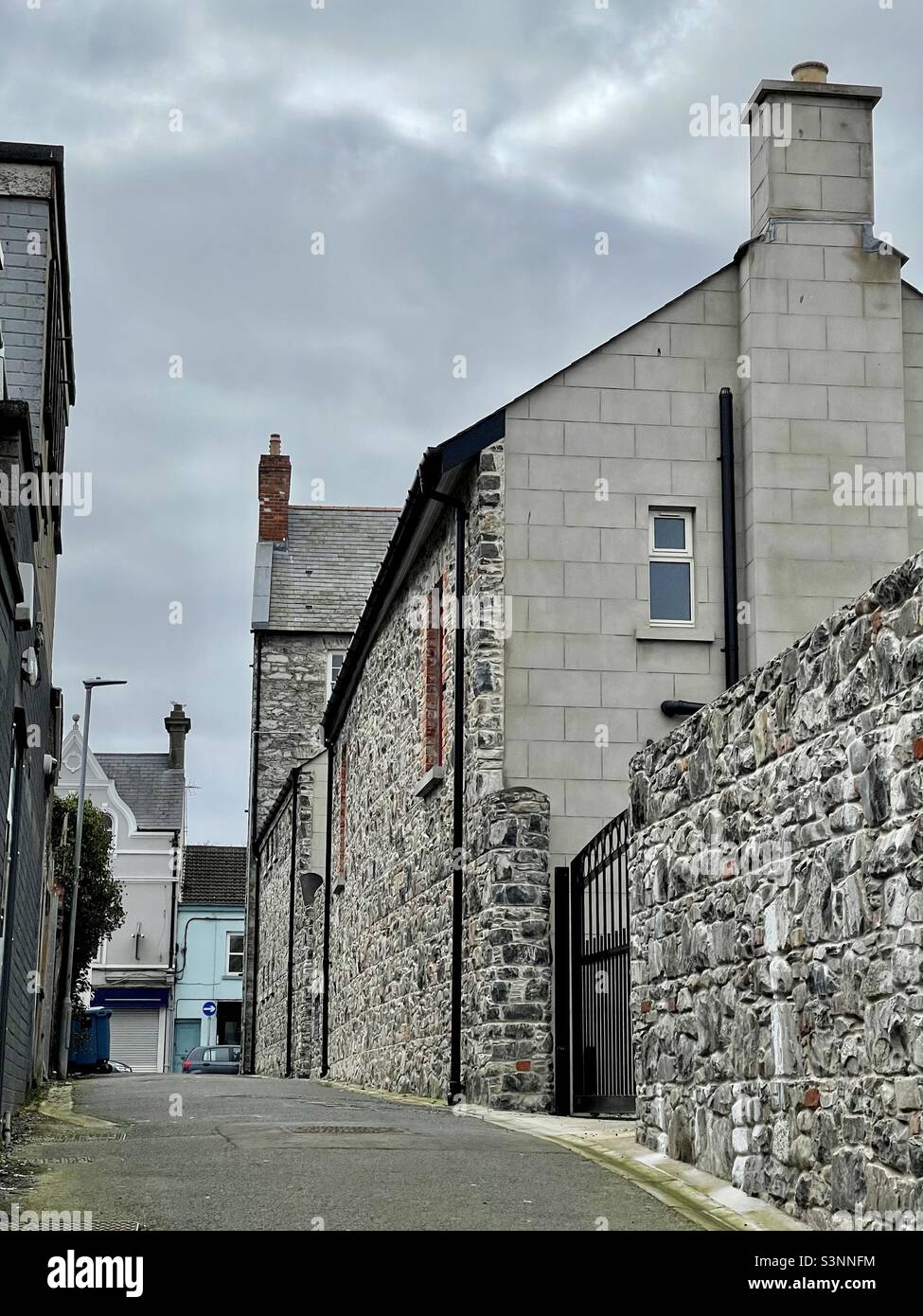 Town Hall Lane or Murder Lane, Donaghadee Stock Photo Alamy