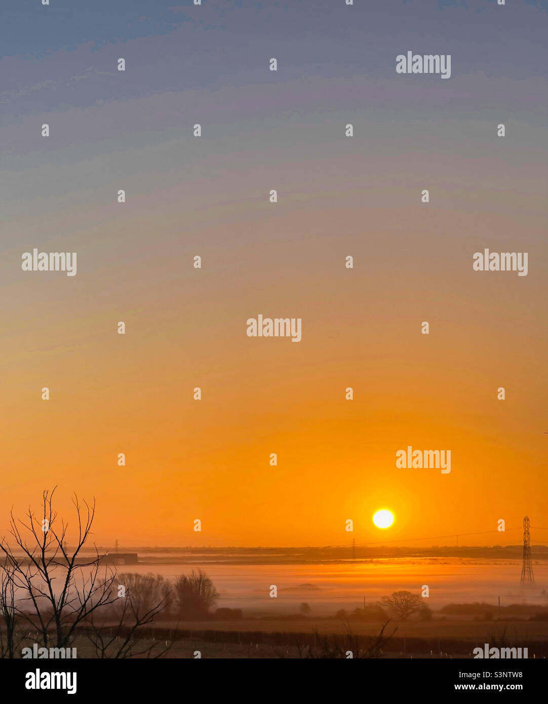 Sunrise - Smartphone Captured Stock Image