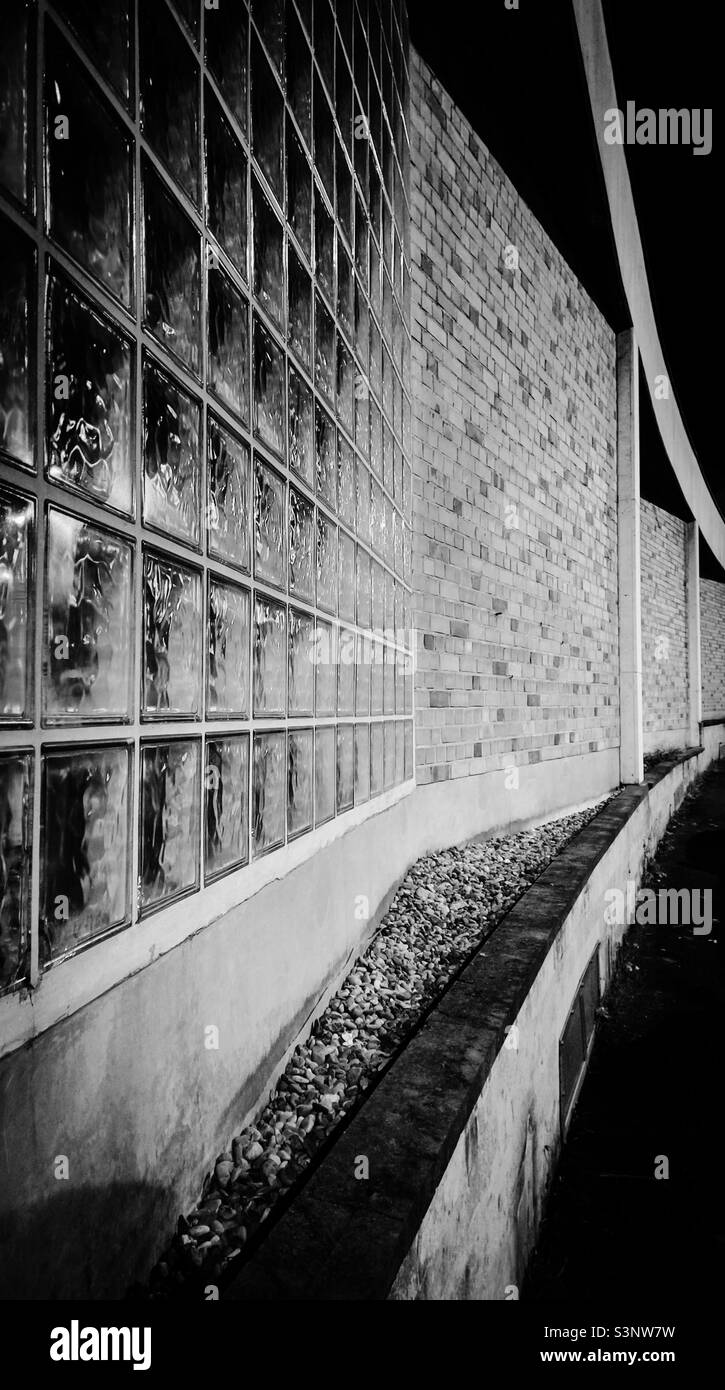Glas architecture Black and White Stock Photos & Images - Alamy