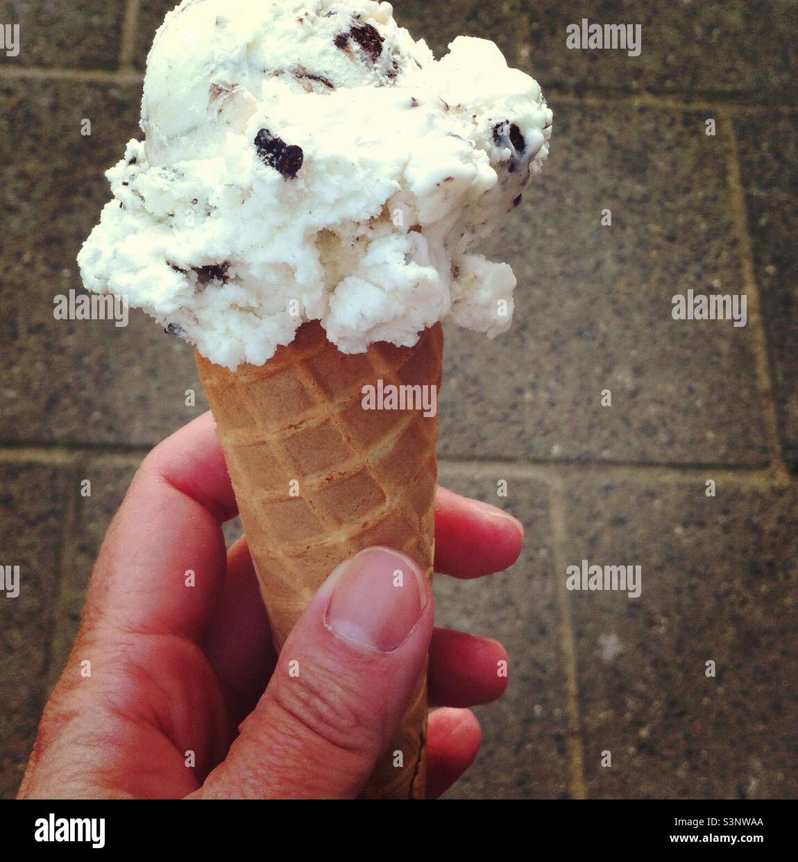 Ice Cream - Smartphone Captured Stock Image