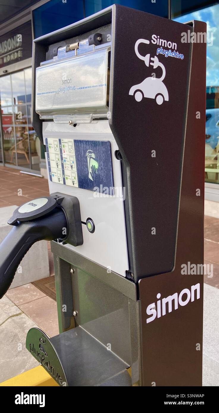 how to use an electric car charging point
