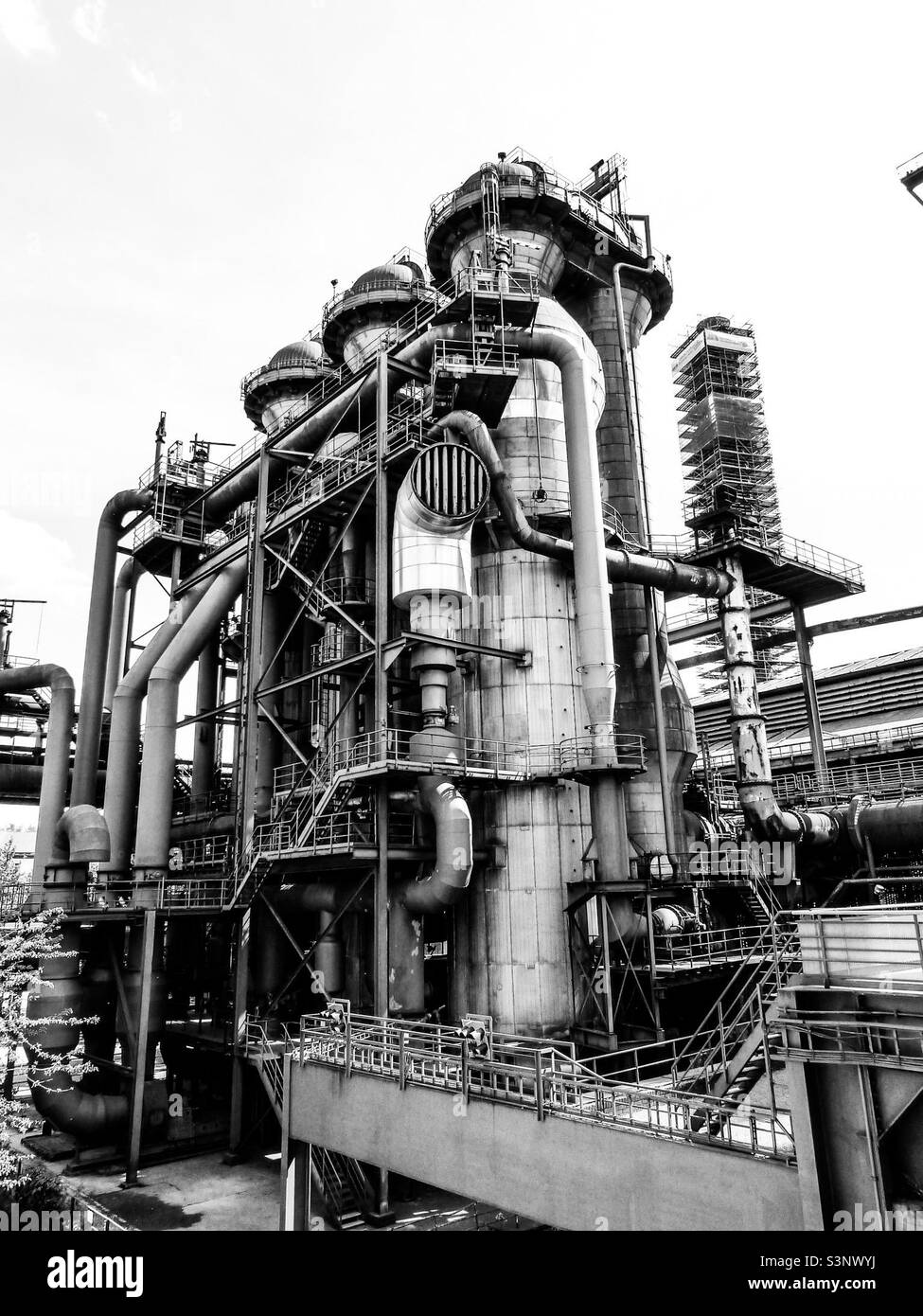 Industrial black and white hires stock photography and images Alamy