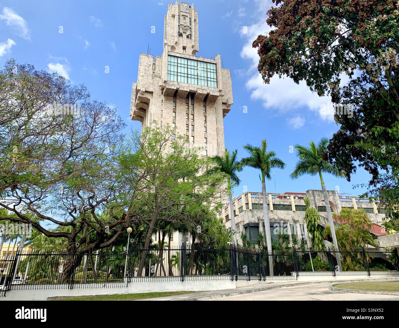 Russian embassy in Havana, Cuba. March 2022 Stock Photo