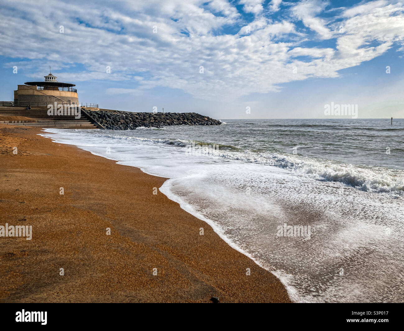 Ventnor beach - Isle of Wight - Smartphone Captured Stock Image