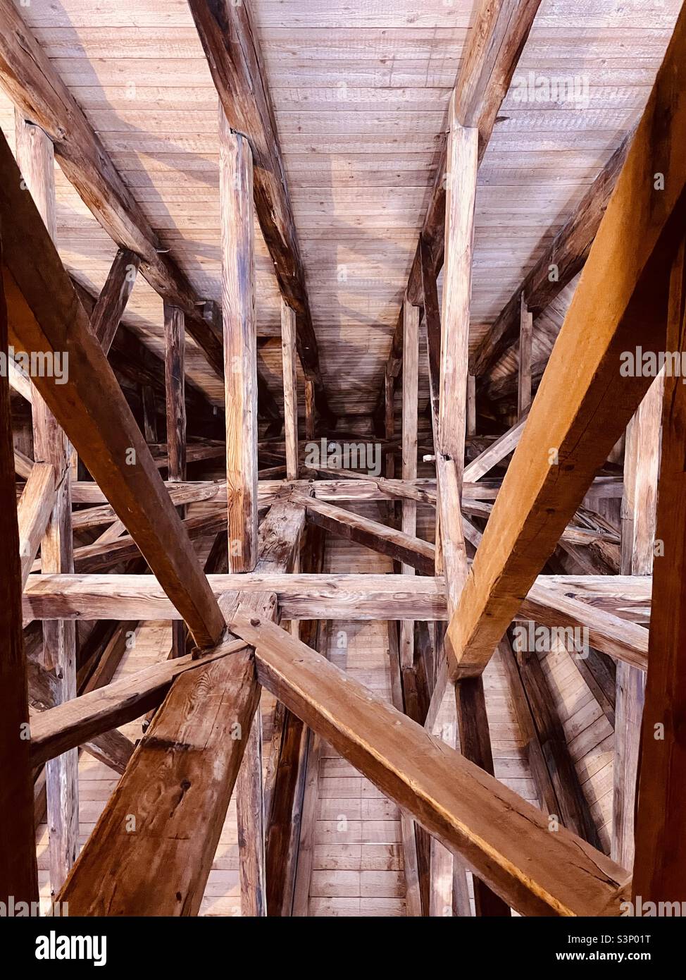 Timber - Smartphone Captured Stock Image