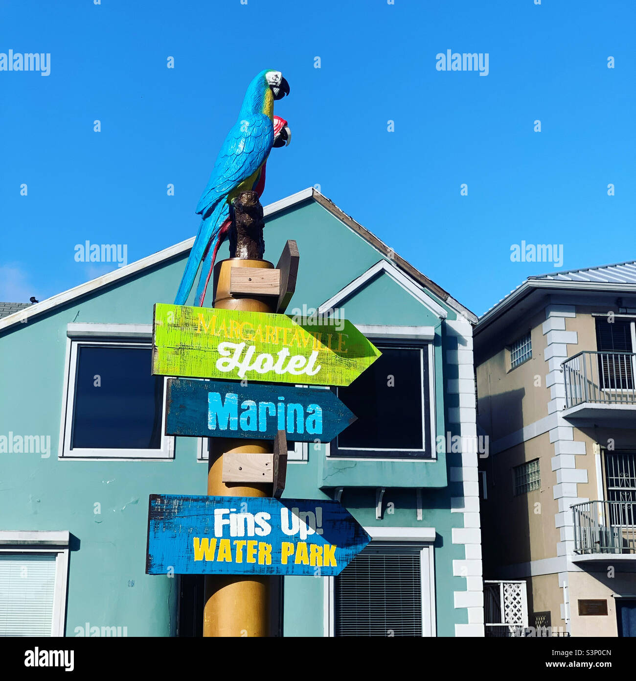 LAS VEGAS, NEVADA, USA - OCTOBER 23, 2013 : Margaritaville restaurant-gift  shop in Las Vegas, Jimmy Buffett's Margaritaville restaurant opened in Dec  2003 as part of Flamingo Stock Photo - Alamy