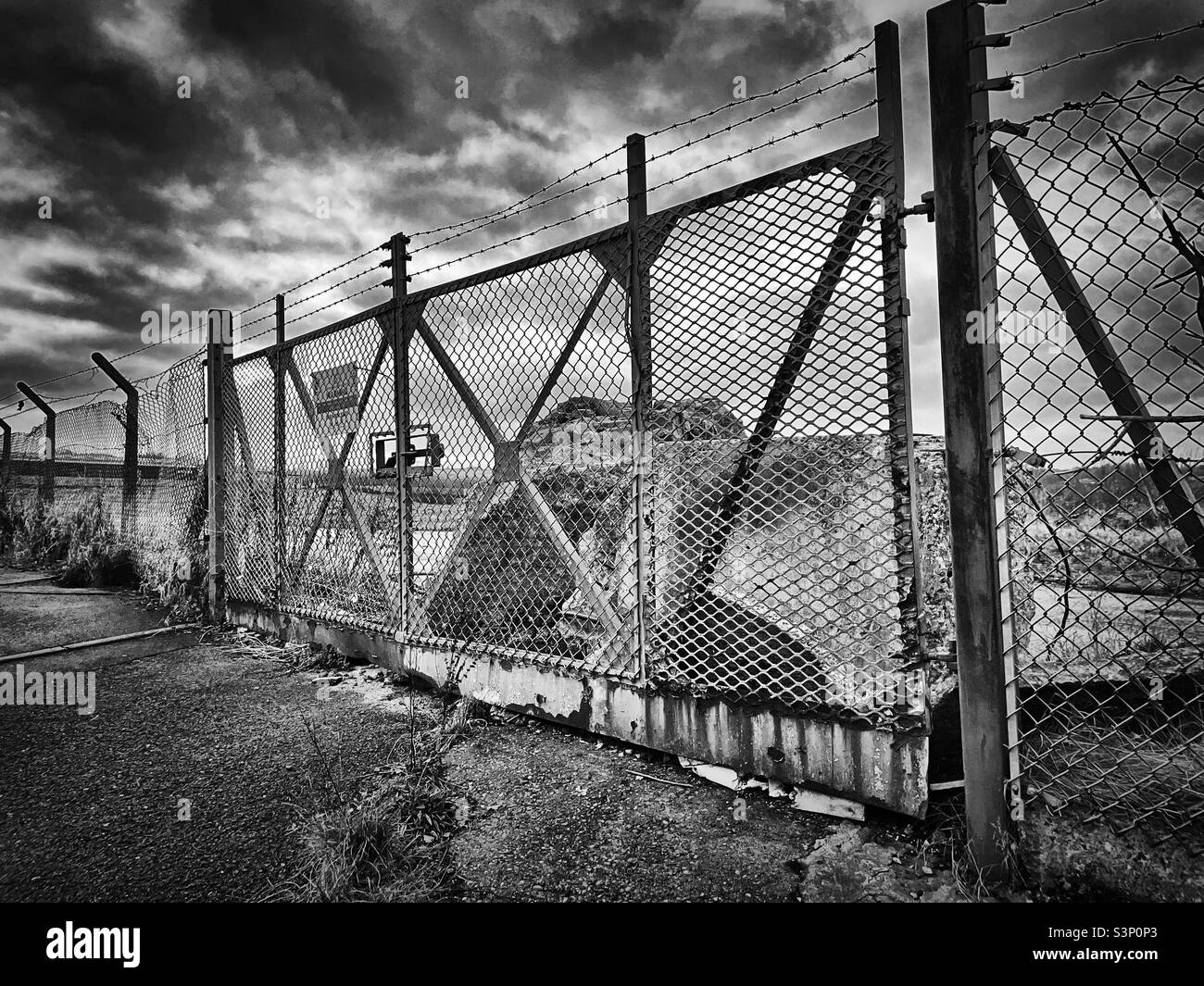 Safety gates Black and White Stock Photos & Images - Alamy