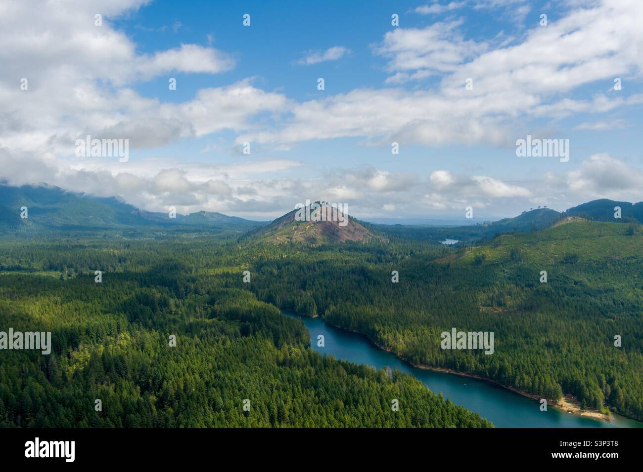 Washington State in August - Smartphone Captured Stock Image