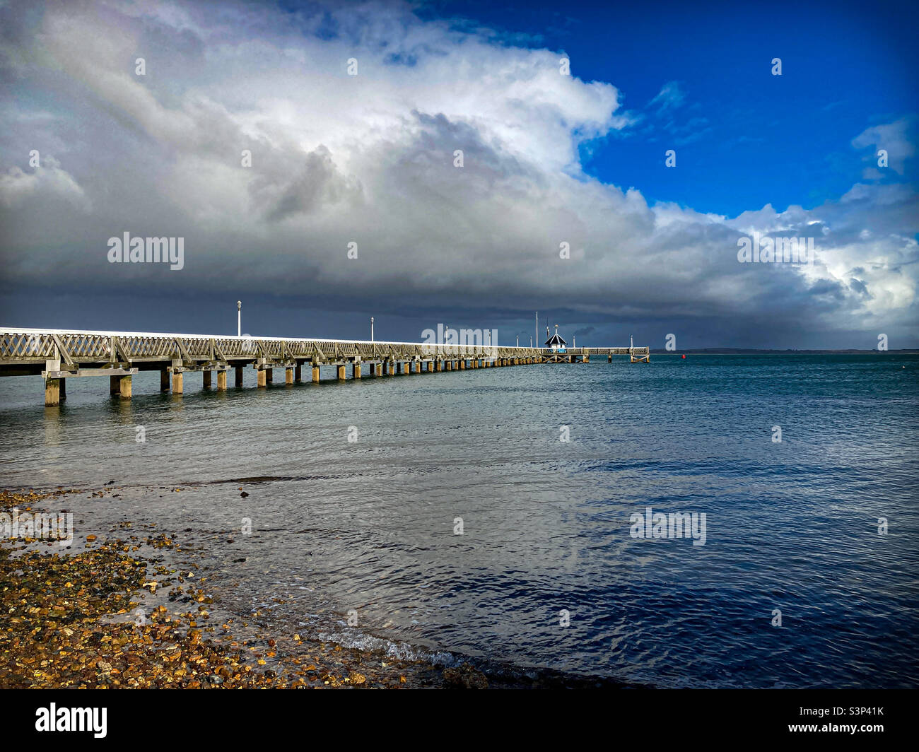 Yarmouth Pier Stock Photo