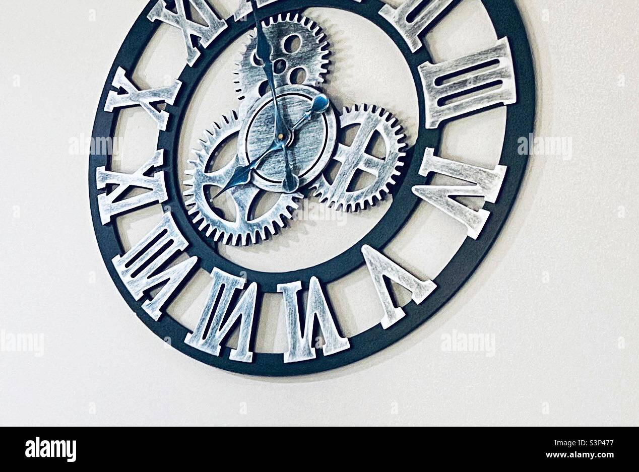 Mechanical clocks - Smartphone Captured Stock Image
