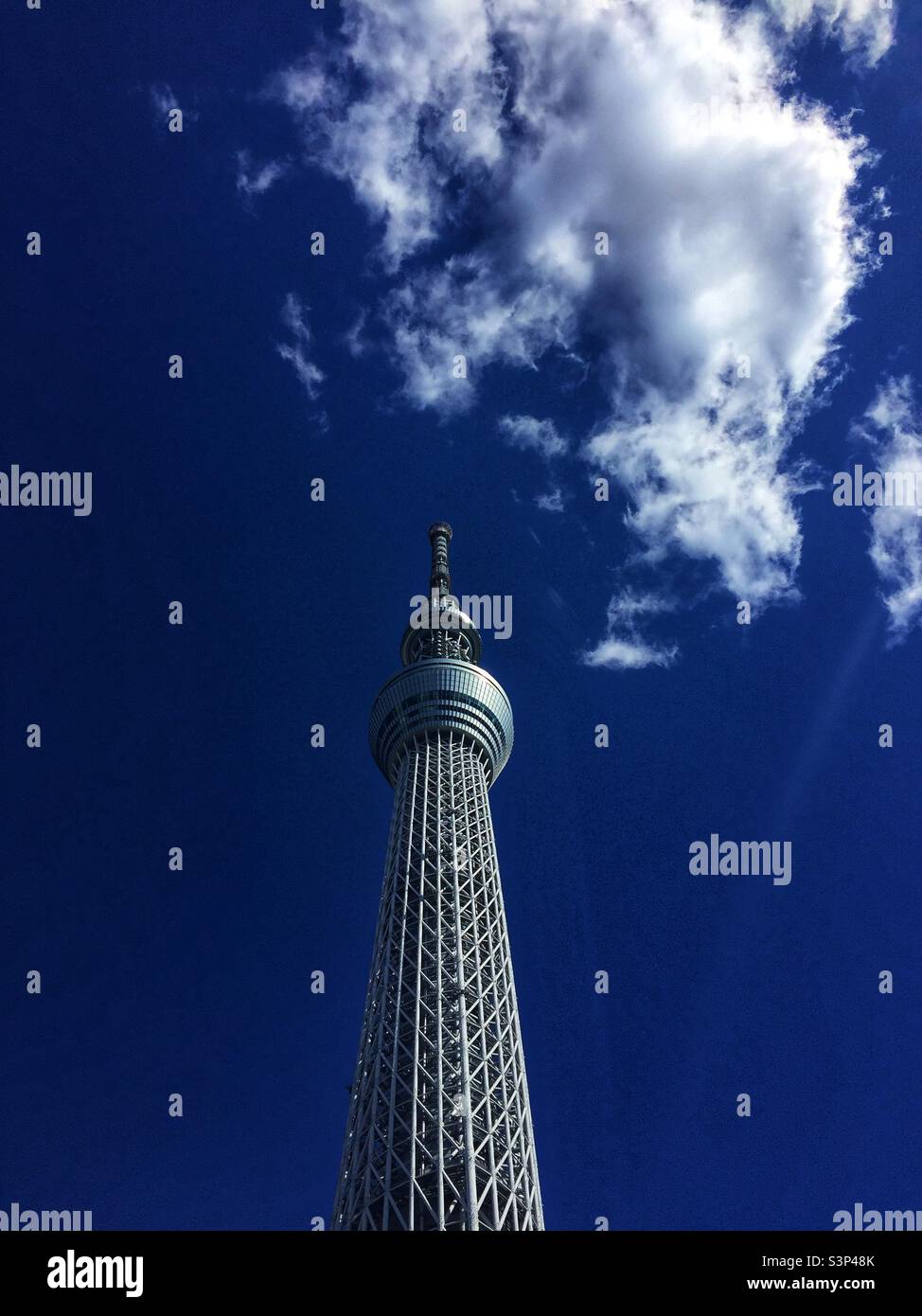 Tokyo Skytree tower in Tokyo, Japan. Stock Photo