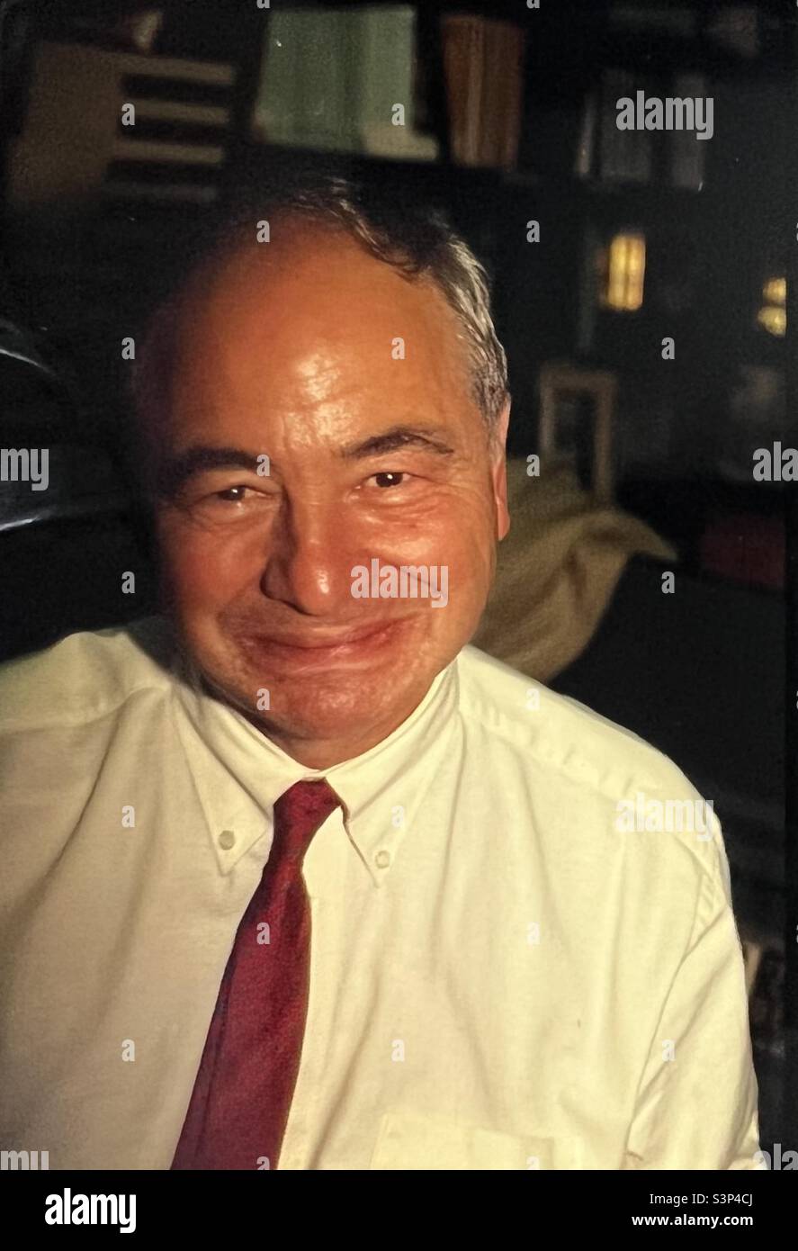 The late Colin Dexter author of Inspector Morse Books Stock Photo