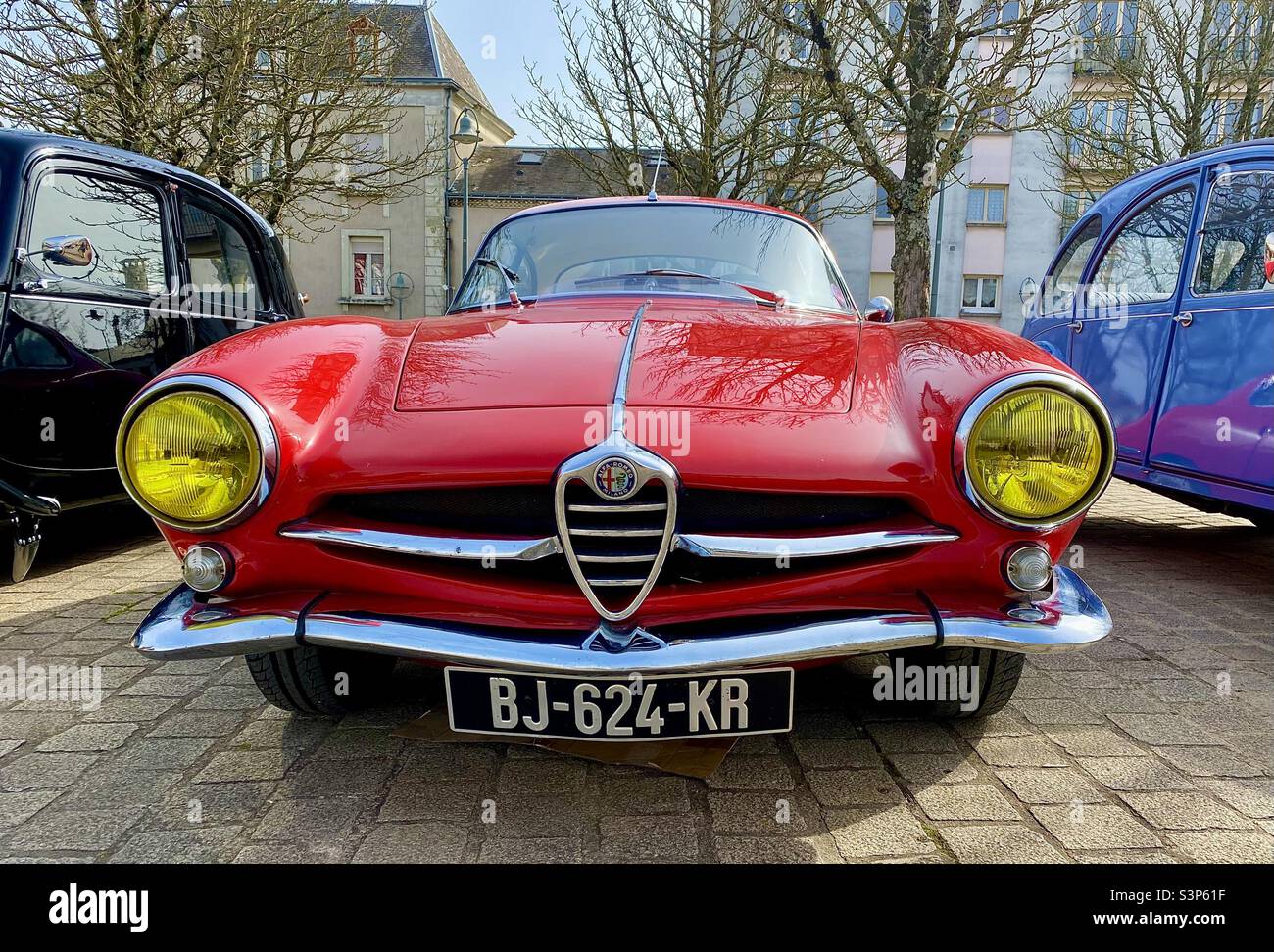 Alfa Romeo Giulio SS - Smartphone Captured Stock Image