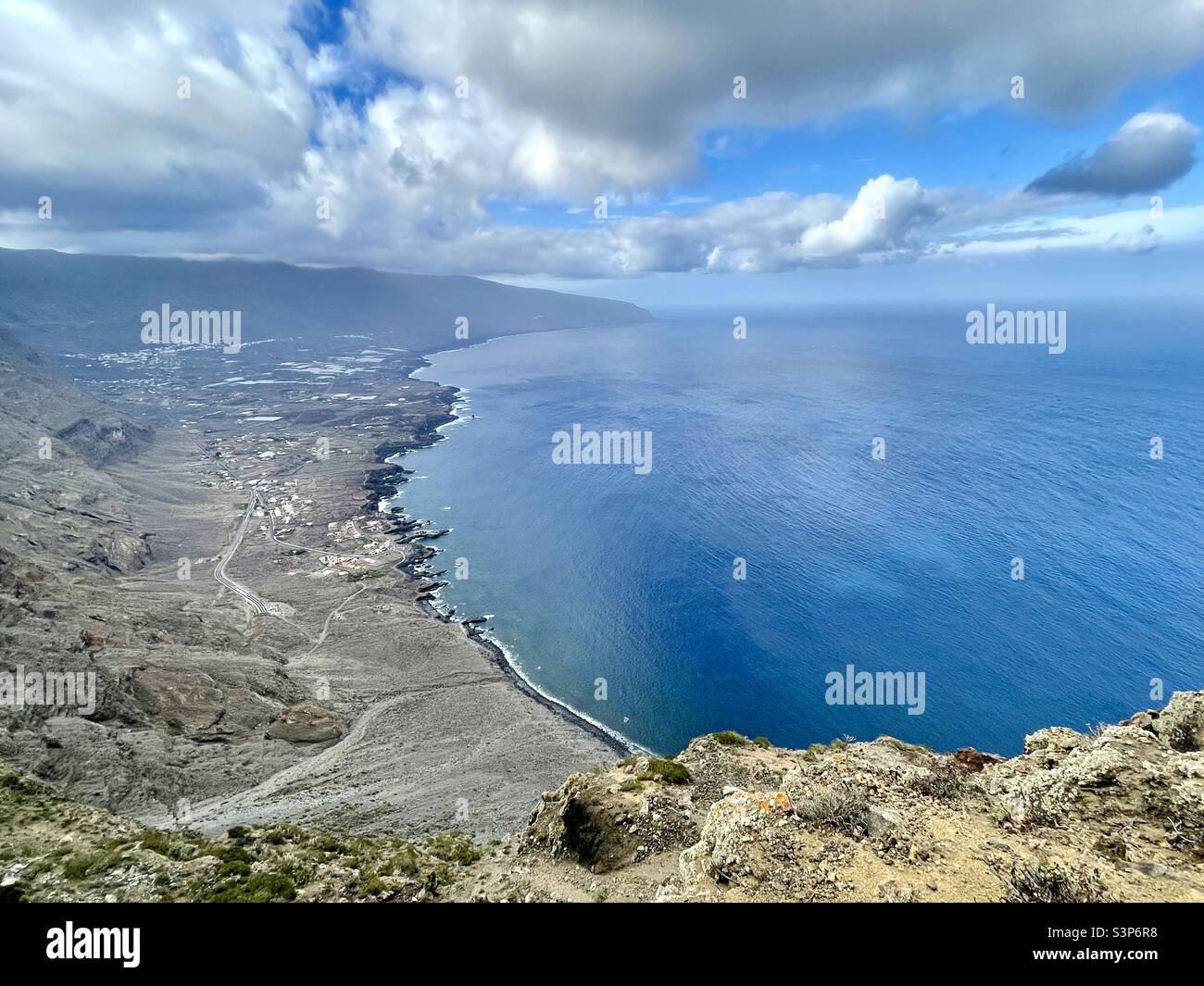 Coastline of El Hierro Stock Photo