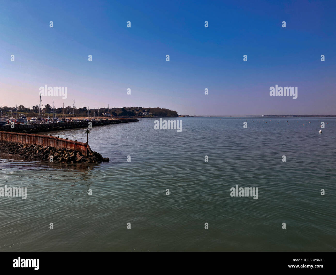 Yarmouth Harbour - Smartphone Captured Stock Image