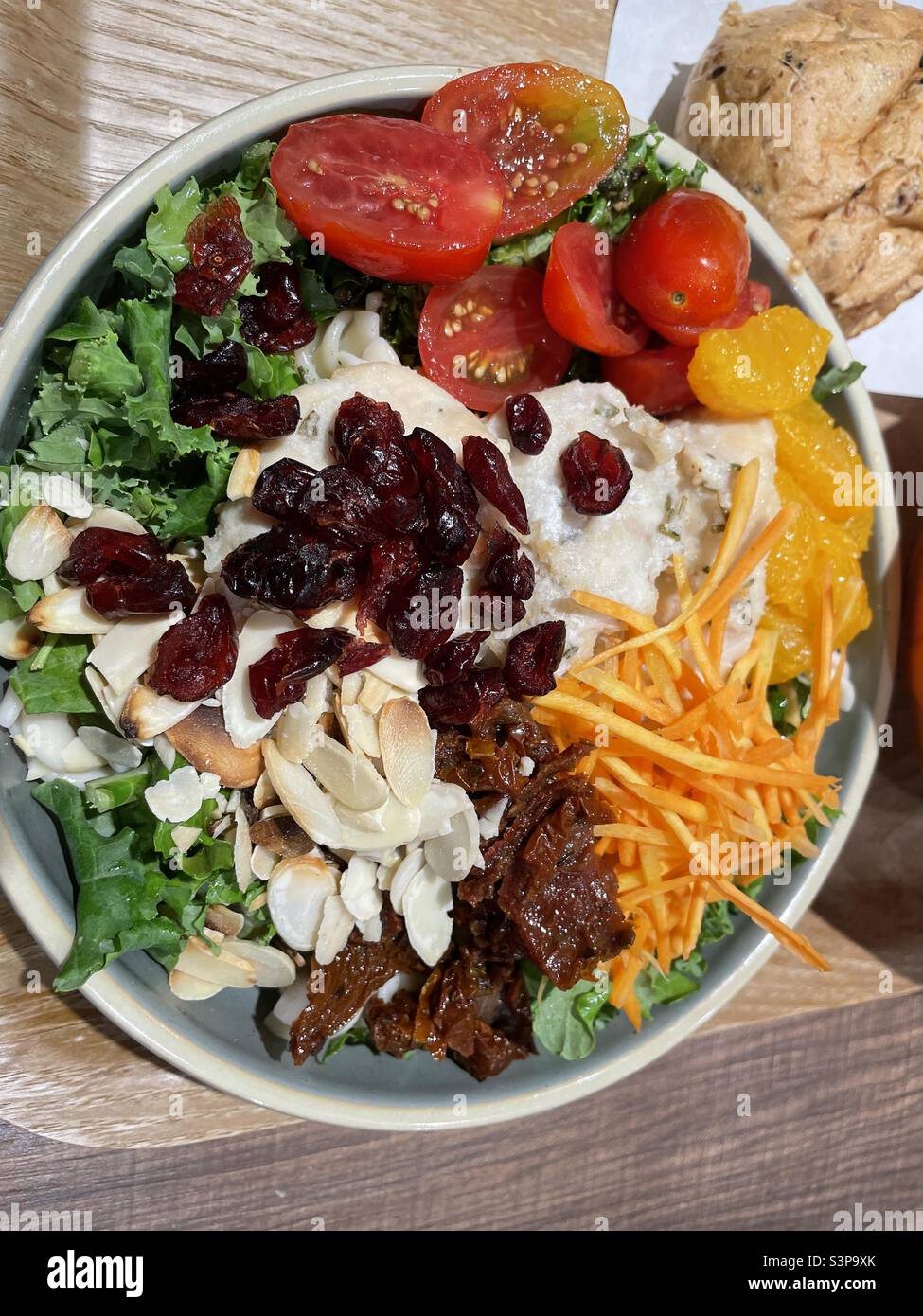 Salad bowl Stock Photo
