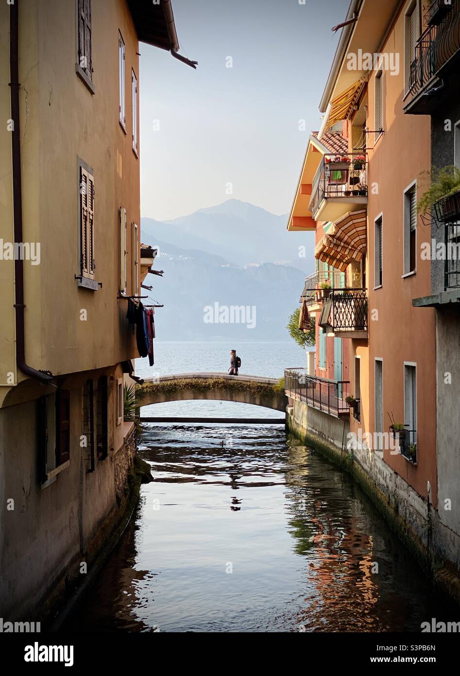 Lake Garda, Italy - Smartphone Captured Stock Image