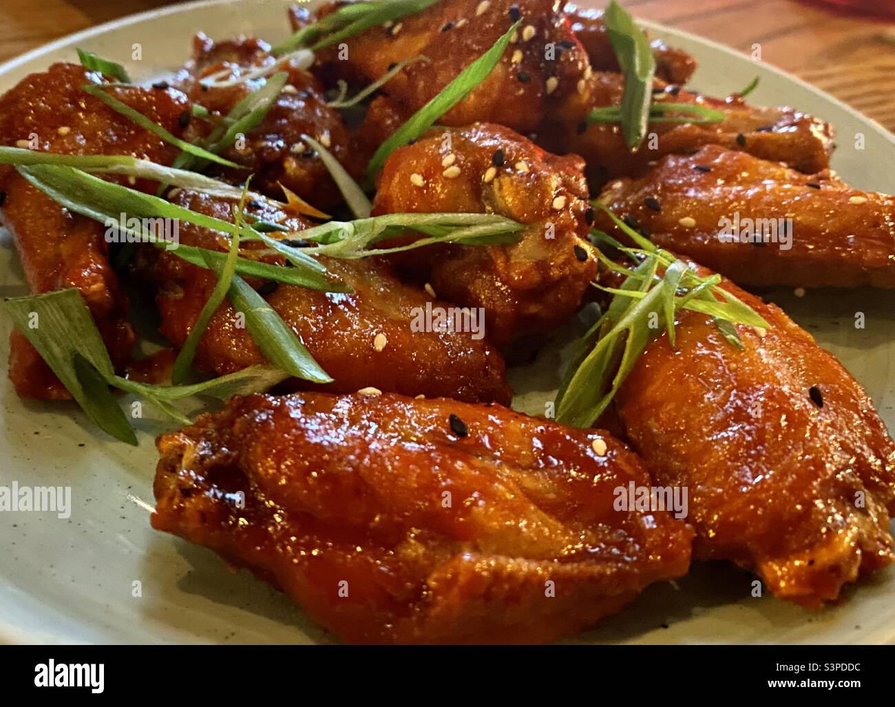 Yummy chicken wings.. Stock Photo