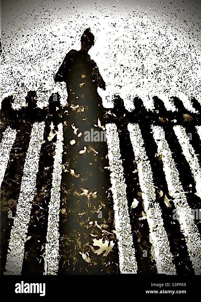 Autumn Angel - Smartphone Captured Stock Image