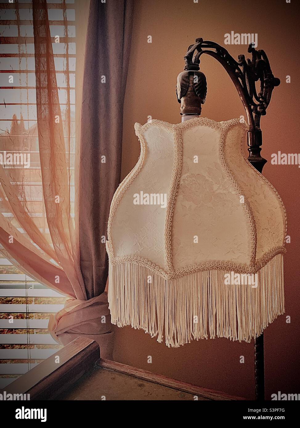 Antique Lamp - Smartphone Captured Stock Image