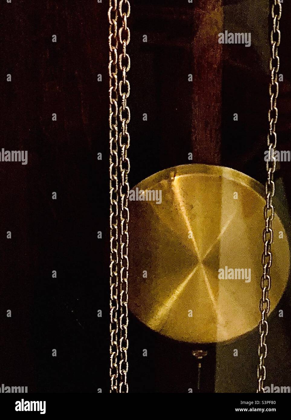 Grandfather Clock Chain Stock Photo - Alamy