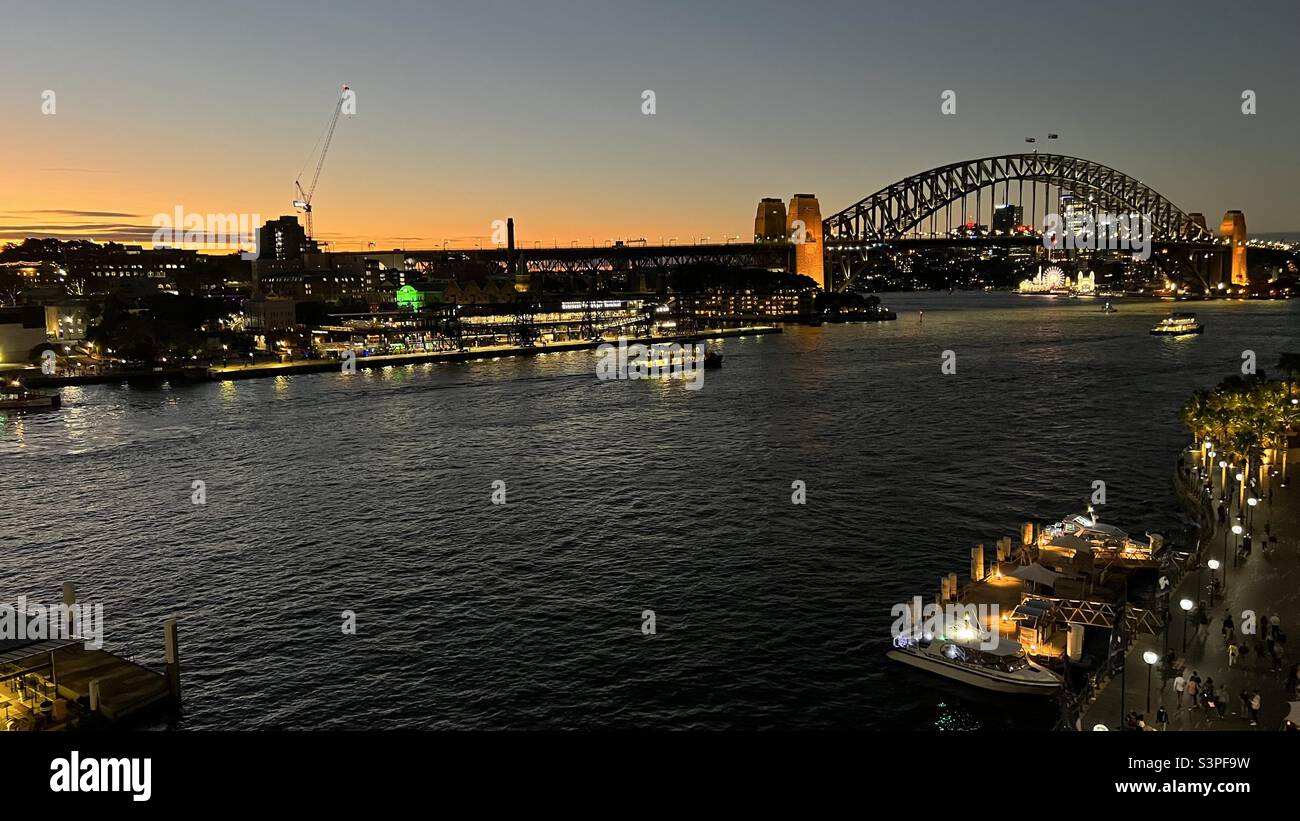 Sydney Harbour Bridge - Smartphone Captured Stock Image