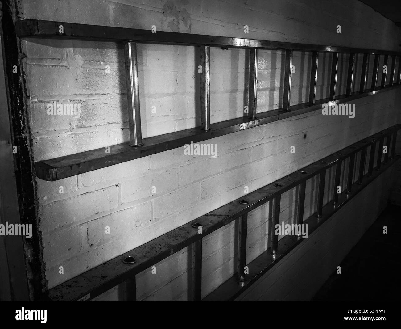 Hotel cellar during lockdown - Smartphone Captured Stock Image