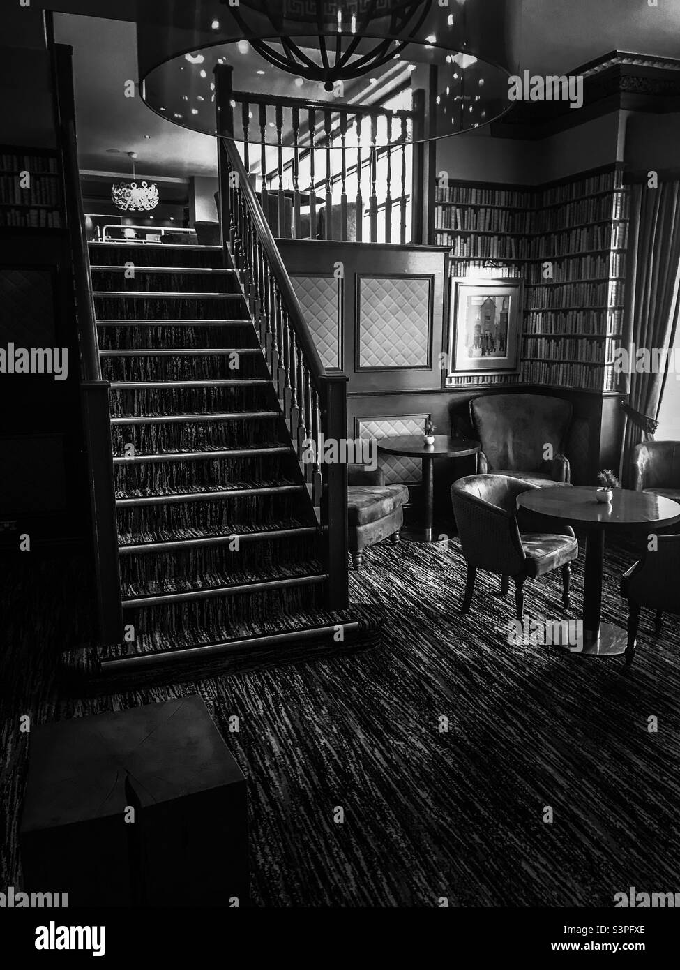 Hotel during lockdown - Smartphone Captured Stock Image