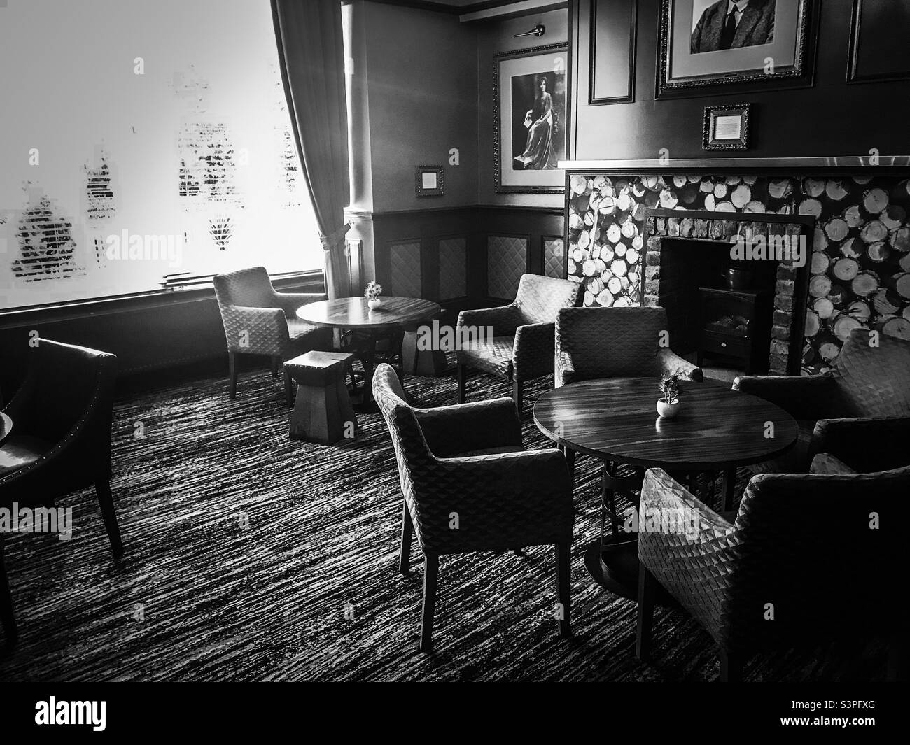 Hotel during lockdown - Smartphone Captured Stock Image